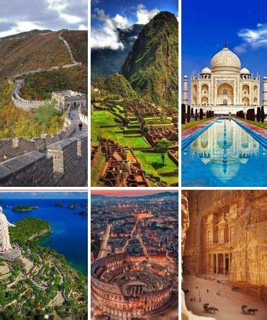 List & Photos of New Seven Wonders of World 2023 - Dibyasikha