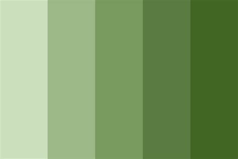 Blog Green Color Palette