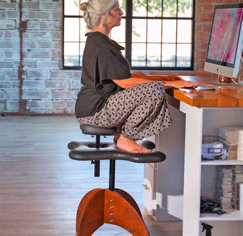 There's Now an Office Chair That Lets You Sit Cross-Legged, Or in Any ...