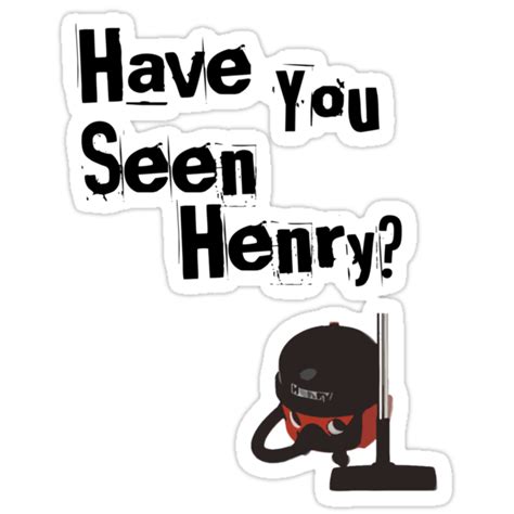 Henry Hoover: Stickers | Redbubble