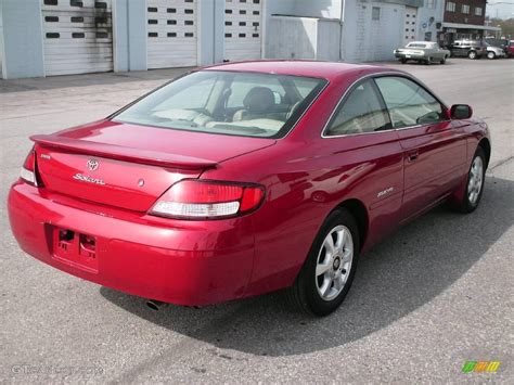 2000 Autumn Red Mica Toyota Solara SLE V6 Coupe #7348972 Photo #8 ...