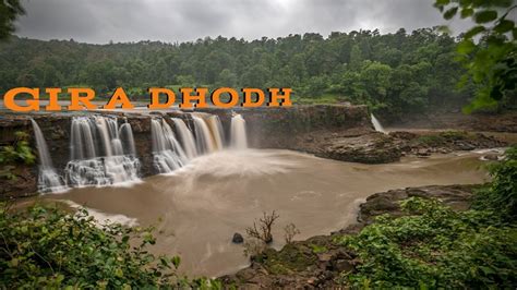 Gira Dhodh Dang | Gira Waterfall | Waghai Gujarat Dang | monsoon rain ...