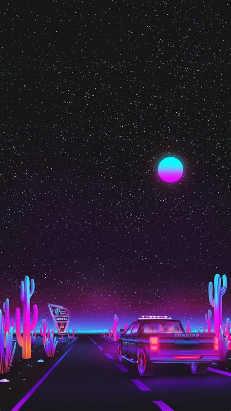 Neon Drive Wallpapers - Wallpaper Cave