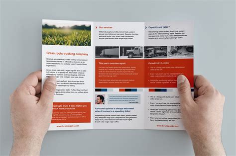 Free Trifold Brochure Template in PSD, Ai & Vector - BrandPacks