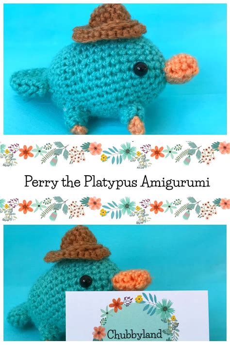 Crochet Perry the Platypus Amigurumi | Perry the platypus, Crochet ...