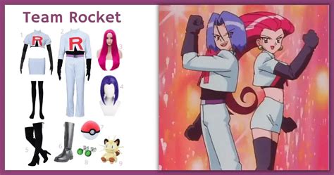 Team Rocket Costume For Cosplay & Halloween 2024