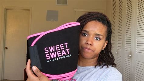 Working Out w/ the Sweet Sweat Waist Trimmer! - YouTube