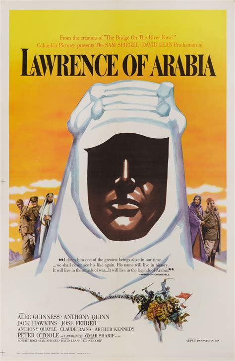 LAWRENCE OF ARABIA (1962) POSTER, US | Original Film Posters Online ...