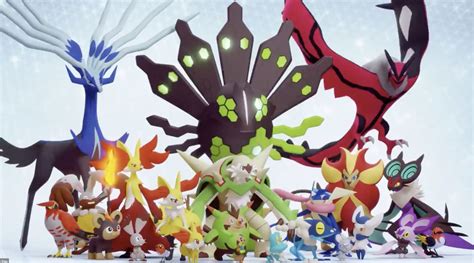 Pokemon Yveltal And Xerneas And Zygarde