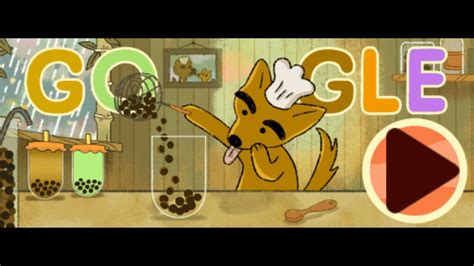 Google Doodle celebrates popular Taiwanese bubble tea with an ...