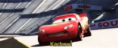 Kachow Cars GIF - Kachow Cars LightningMcQueen - Discover & Share GIFs ...