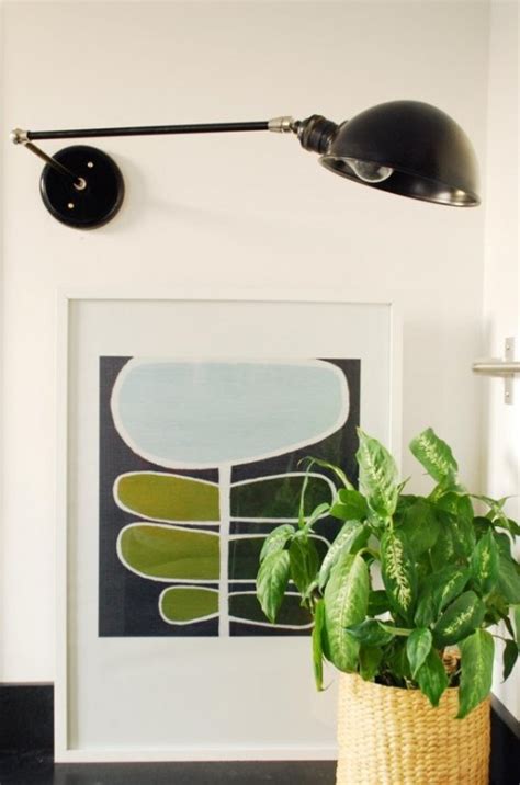 DIY Industrial Swing Arm Wall Sconce - Shelterness