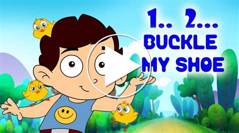 One Two Buckle My Shoe Nursery Rhyme | Laughing Dots | Nursery rhymes ...