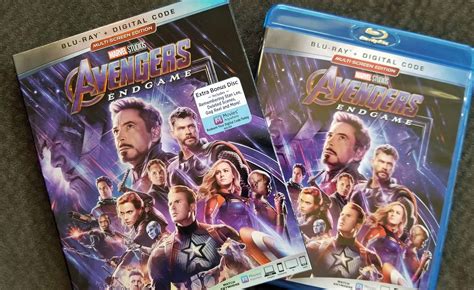 Marvel's Avengers Endgame Deleted Scenes on Blu-ray on August 13