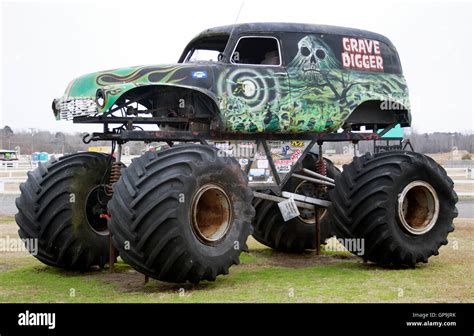 Monster truck Grave Digger museum in Poplar Branch North Carolina Stock ...