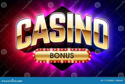 Casino Welcome Bonus Banner Stock Vector - Illustration of bank, income ...