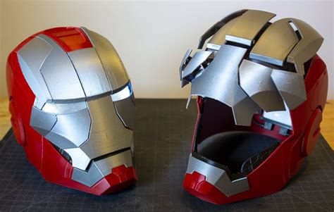 3D Printed Iron Man, Suit And Helmet