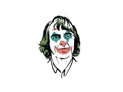 Joaquin Phoenix/The Joker by Chad Landenberger on Dribbble