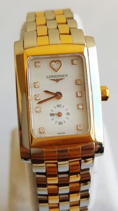 Longines - Dolce Vita - Diamond Dial - Gold/Steel Lady - Catawiki