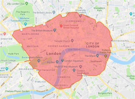 Congestion charge changes: the new TfL rules explained - and map of the ...