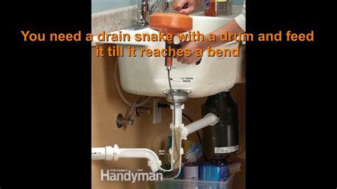 How To Unclog A Kitchen Sink Using Snake | Besto Blog