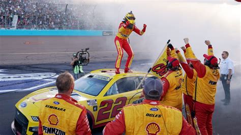 NASCAR: 12 photos of Joey Logano celebrating his Cup championship win