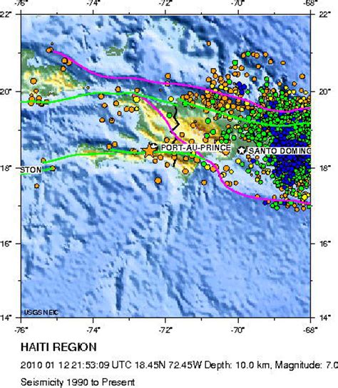 Maps of Earthquake and Aftershocks in Haiti - Universe Today