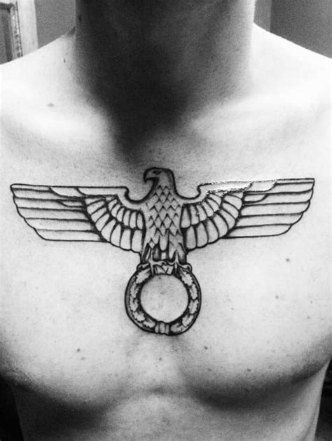 German Tattoo Designs, 50 German Eagle Tattoo Designs For Men Germany ...