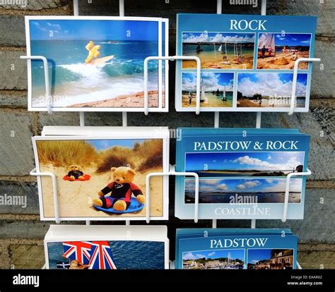 Post card of cornwall hi-res stock photography and images - Alamy