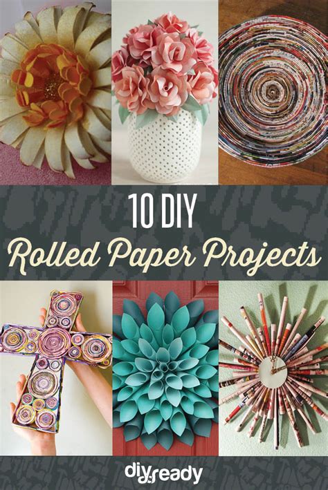 Rolled Paper Crafts DIY Projects Craft Ideas & How To’s for Home Decor ...