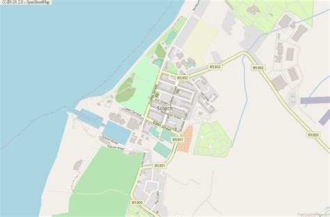 Silloth Map Great Britain Latitude & Longitude: Free England Maps