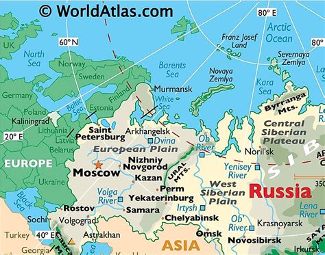 Ural Mountains - WorldAtlas