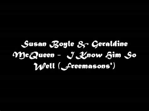 Susan Boyle Geraldine McQueen I Know Him So Well Chords - Chordify