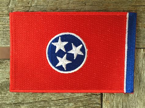 Tennessee Flag Souvenir Travel Patch - Etsy