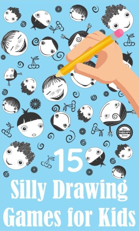 15 Silly Drawing Games for Kids - Your Therapy Source