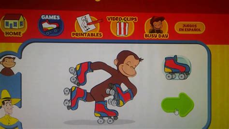 Curious George Roller Monkey Game PBS KIDS - YouTube