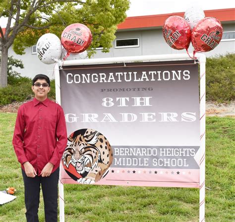 Bernardo Heights Middle School holds eighth grade promotion parade ...