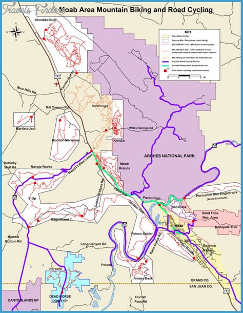 Park City Hiking Trail Map - TravelsFinders.Com