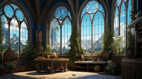 Fantasy elven palace interior. by BergionStyle on DeviantArt