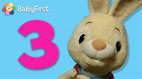 Three | Harry the Bunny | BabyFirstTV - YouTube