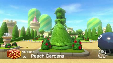 Mario Kart 8 Deluxe: DS Peach Gardens [1080 HD] - YouTube