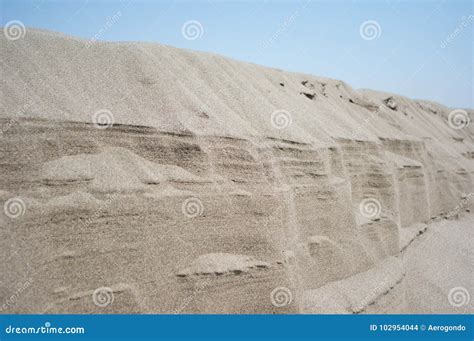 Sand formation stock photo. Image of industry, layers - 102954044