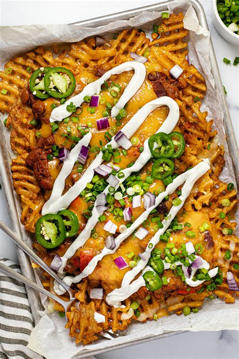 The Easiest Chili Cheese Fries - Midwest Foodie