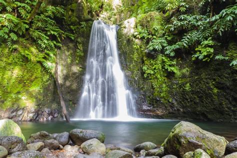 Faial Da Terra – Salto Do Prego Waterfall, Sao Miguel, Azores, Portugal ...