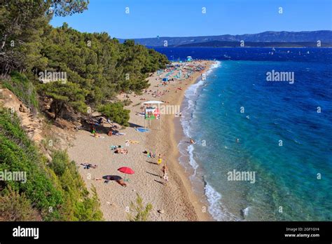 Zlatni Rat Beach (often referred to as the Golden Cape or Golden Horn ...