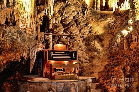 The Organ in Luray Caverns Photograph by Paul Ward - Fine Art America