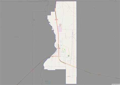 Map of Fredonia town, Arizona