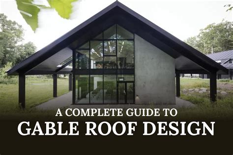 Gable Roof Design: Combining Functionality and Aesthetics