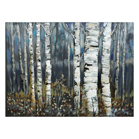 2024 Best of Birch Trees Canvas Wall Art