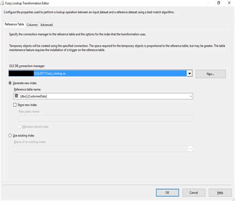 Fuzzy Transformation and Fuzzy Grouping in SSIS